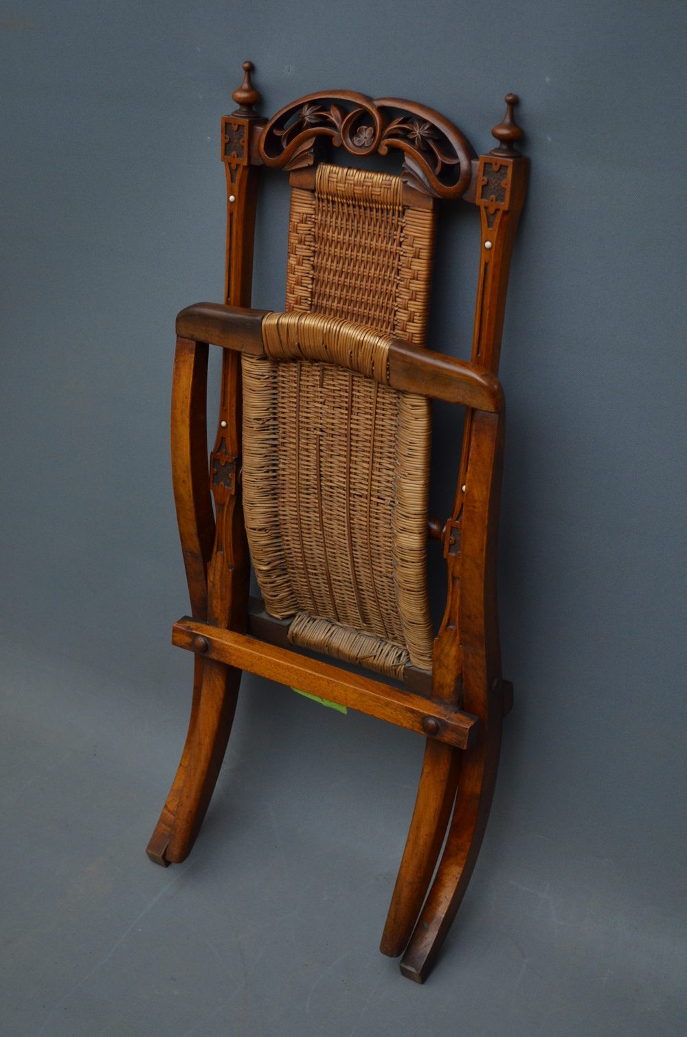 Victorian folding chair antiques atlas 1