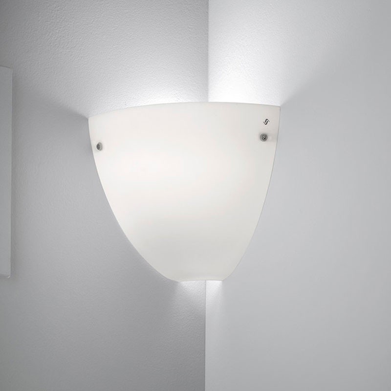 Vistosi corner wall lamp lights lamps lampcommerce