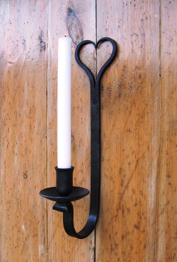 Wrought iron candle holder 3