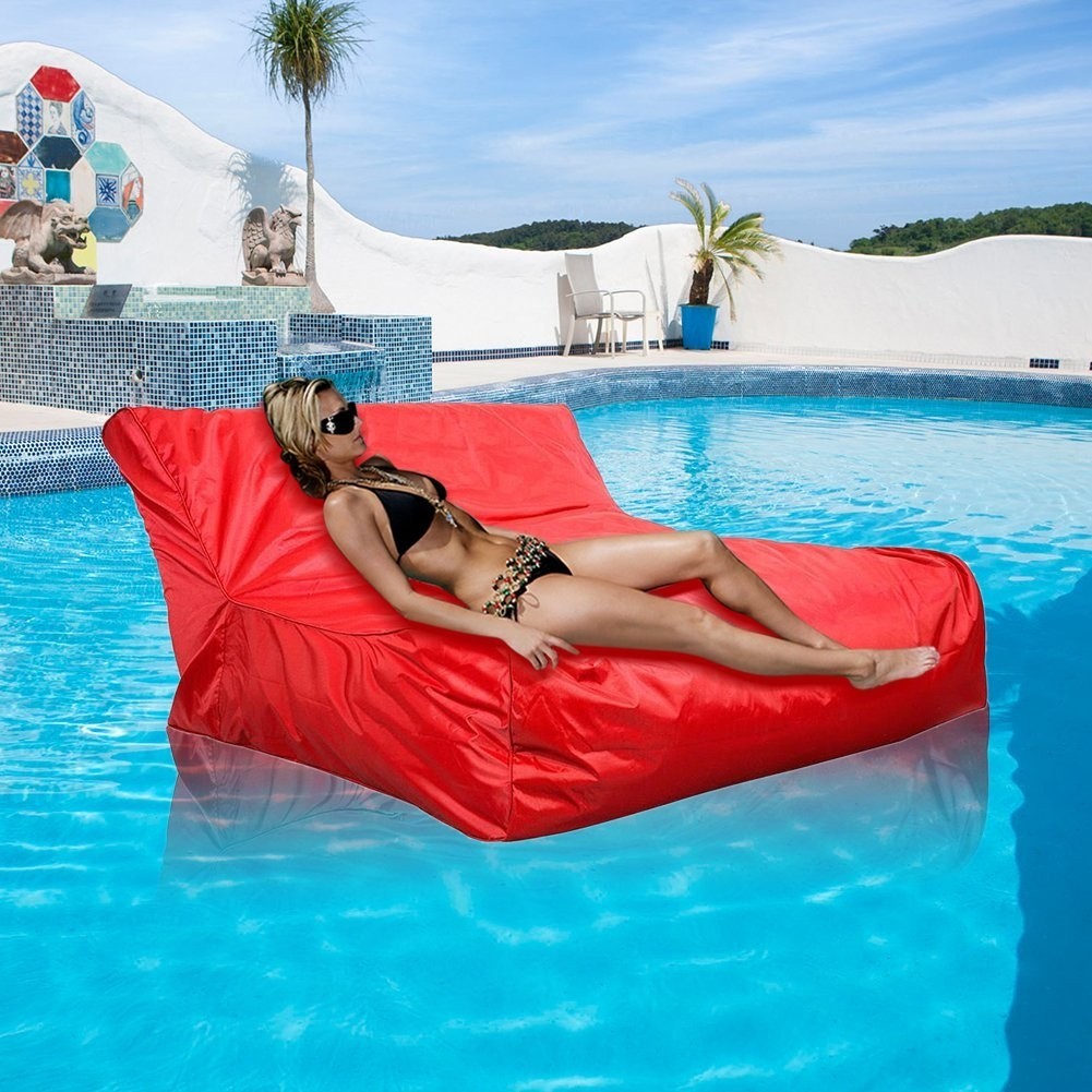 Yosoo floating bean bag cover waterproof swimming pool