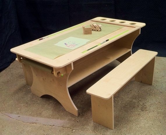 Young creators activity table by designfabpdx on etsy