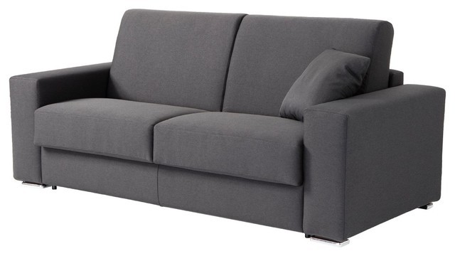Zeph italian modern sofa bed with full size mattress