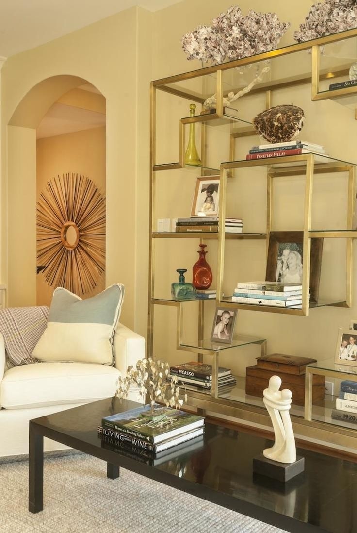 15 glass shelves in living room shelf ideas