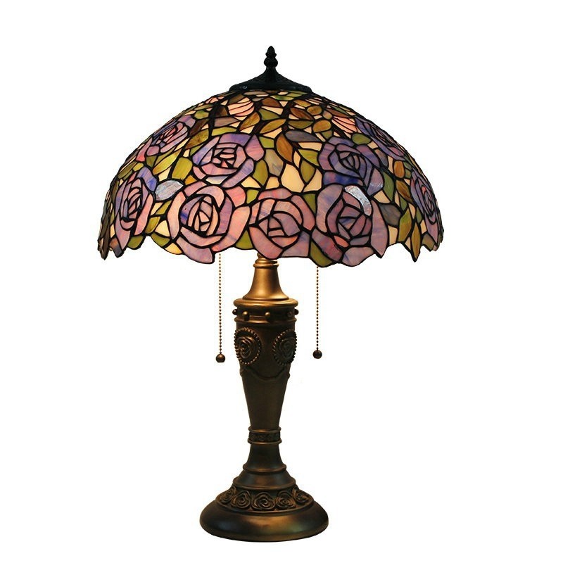 retro tiffany lamp