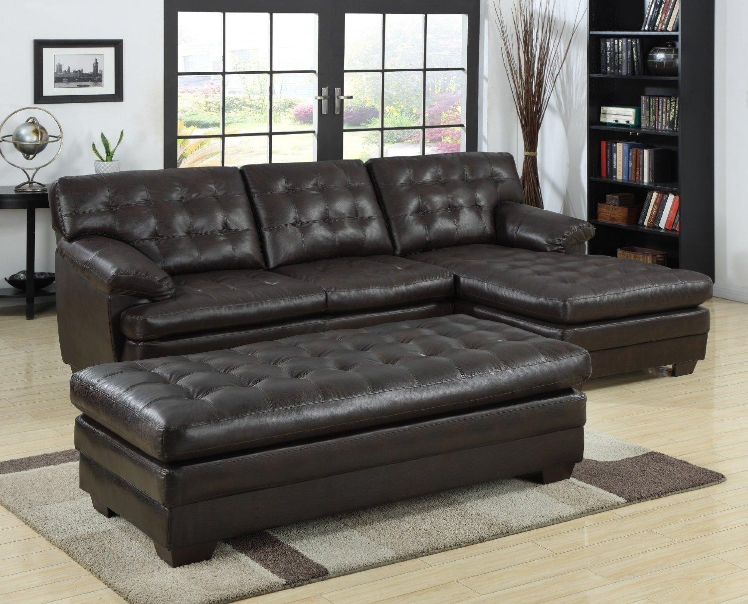 20 top black leather chaise sofas sofa ideas