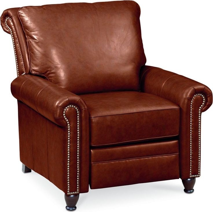 Thomasville benson leather 2024 power glider recliner chair