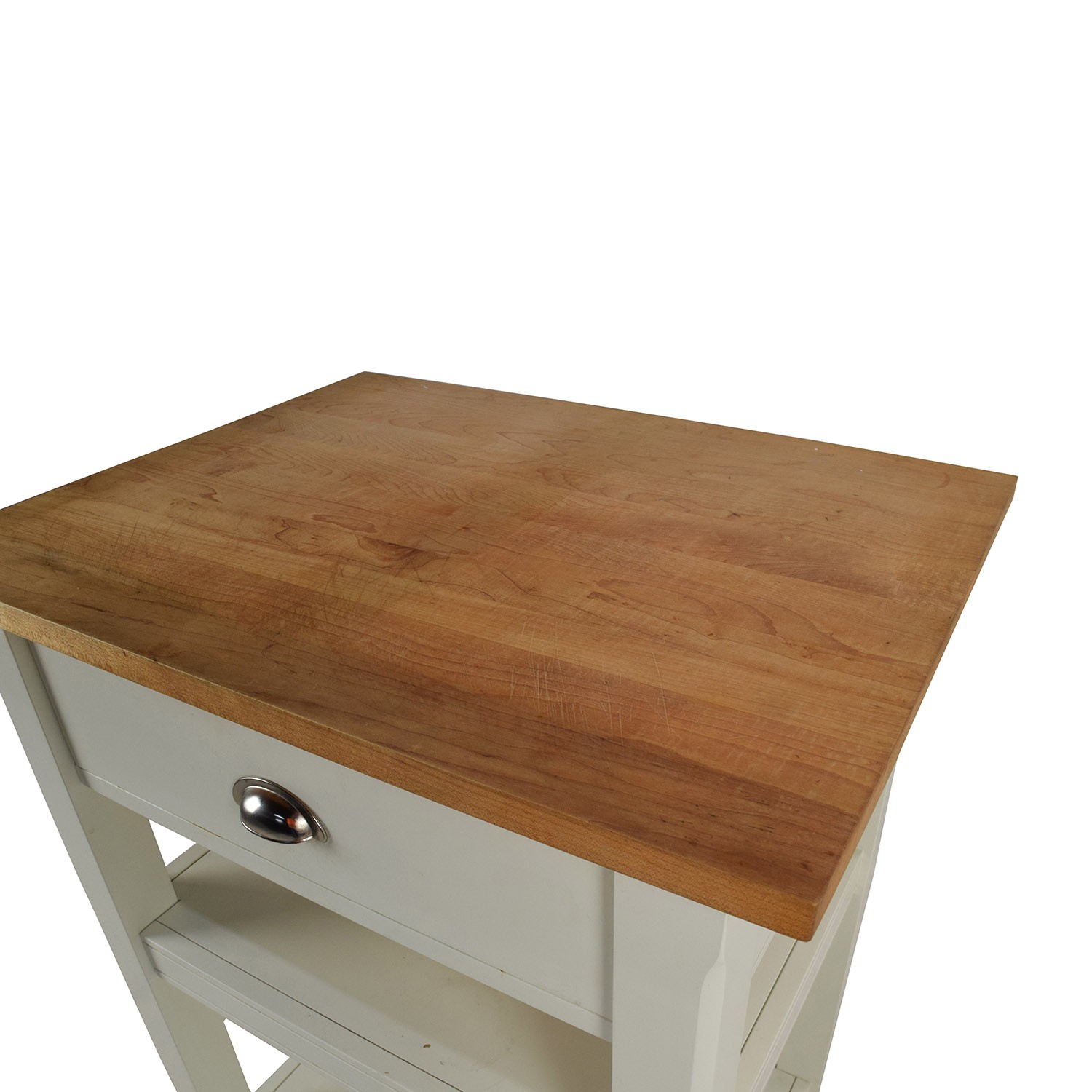 50 off rolling kitchen cart with cutting board tables 5