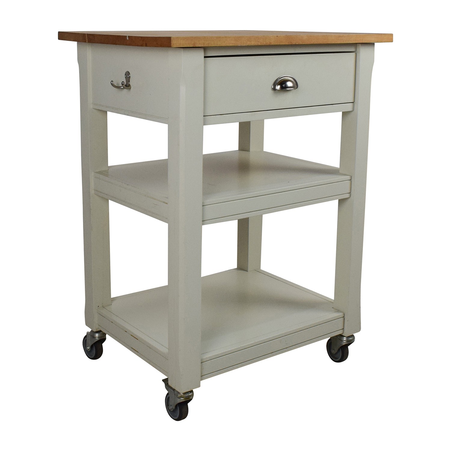 50 off rolling kitchen cart with cutting board tables