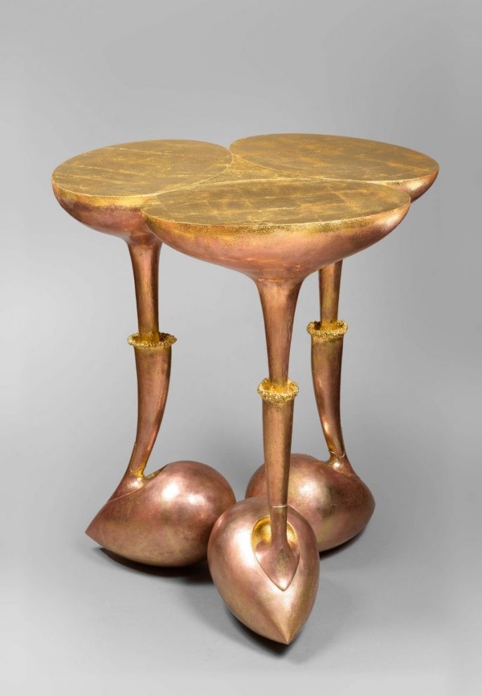 9 hammered copper coffee table eden inspiration 1