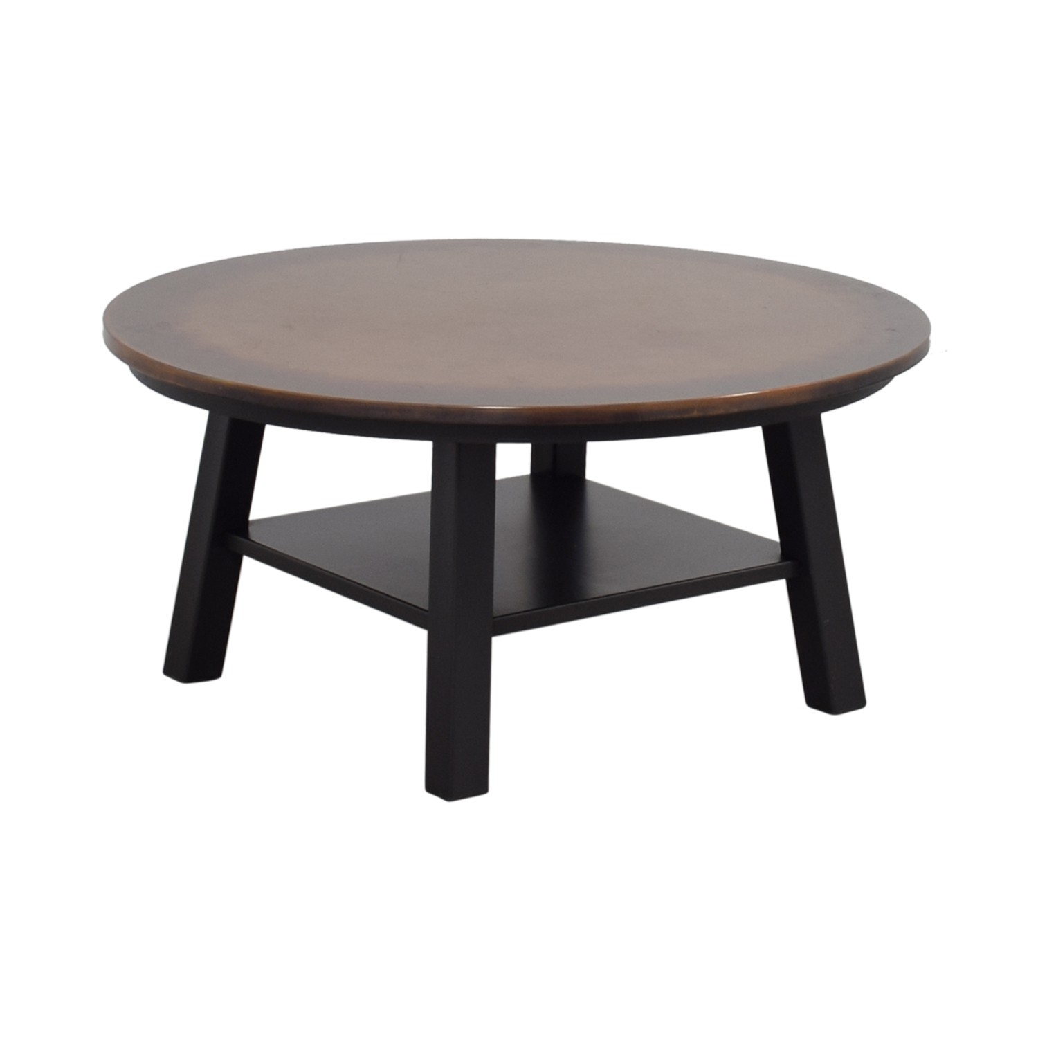 90 off round copper top coffee table tables 1