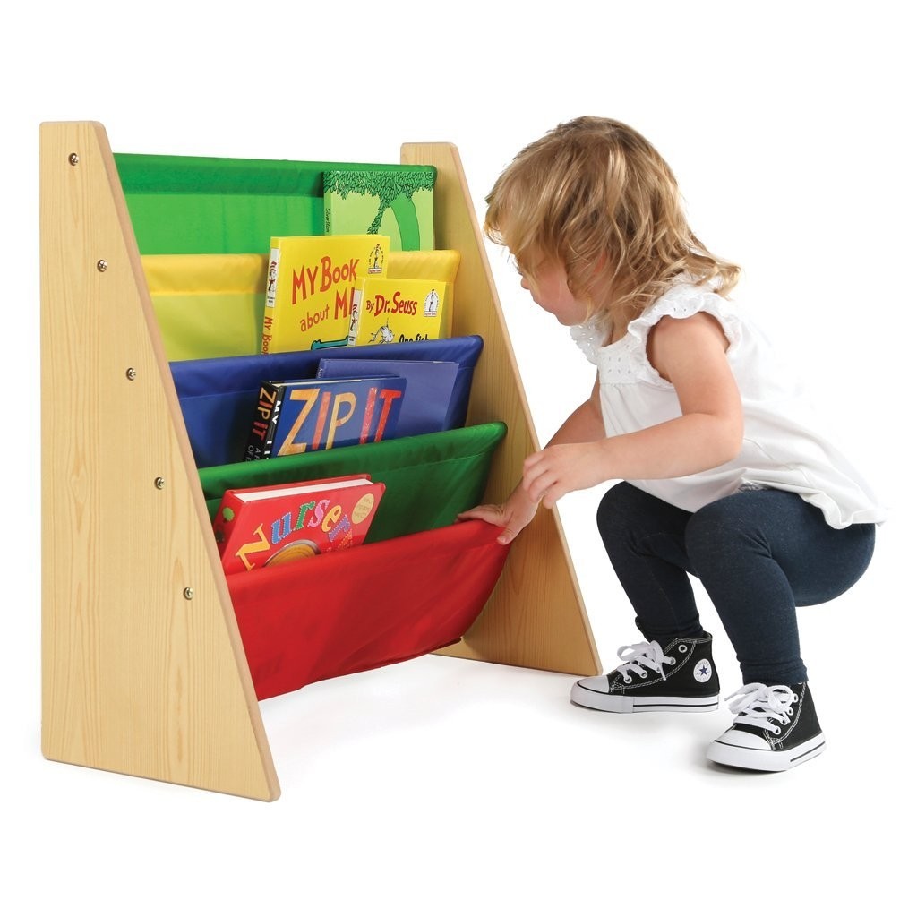 Amazon tot tutors kids book rack storage bookshelf 18 75
