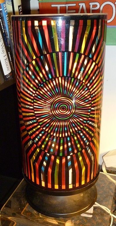 Antiques on kent sold 1979 psychedelic motion lamp