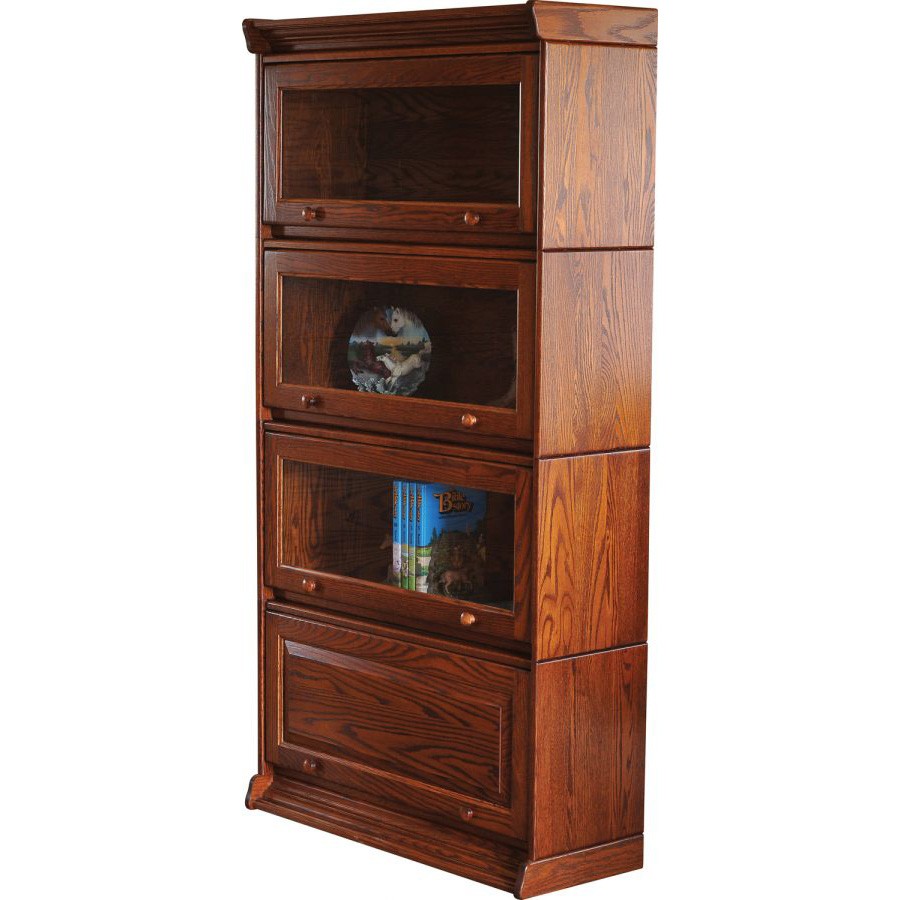 Barrister stackable bookcase amish crafted furniture