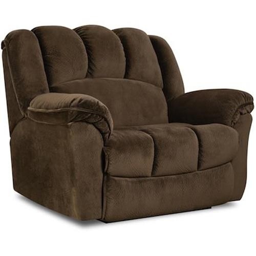 Comfort living tripoli chair and a half recliner rotmans