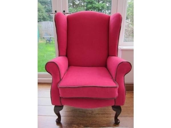 Girlie glamour hot pink by seating pretty pink