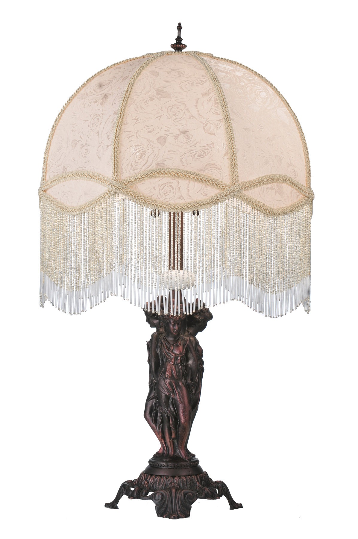 Homeofficedecoration fringe lamp shades victorian