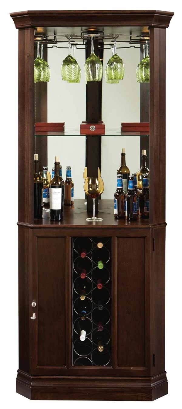 Howard miller piedmont iii 690 007 corner wine cabinet
