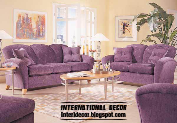 International living room ideas with purple furniture 2015 1
