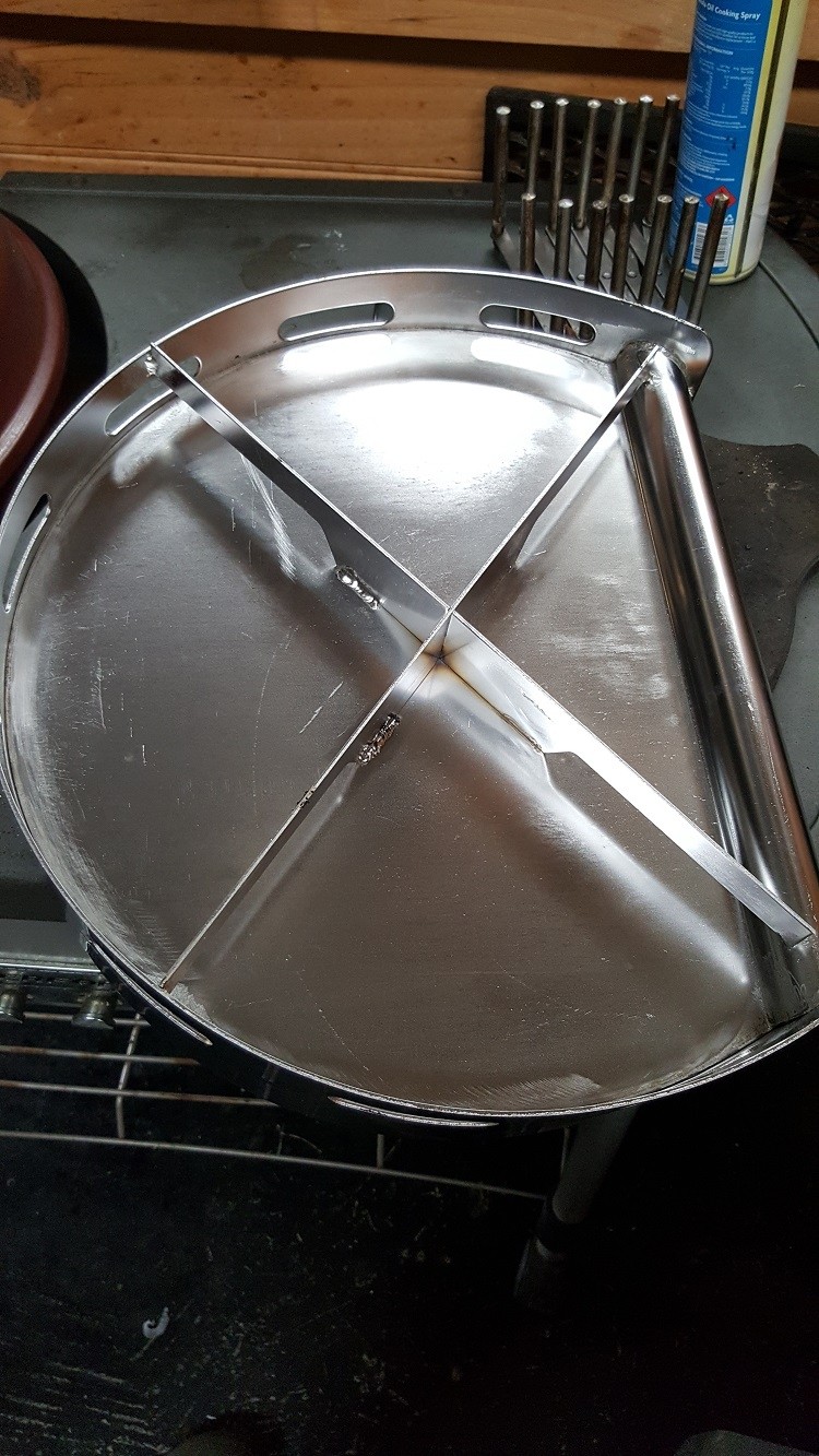 Kamado kettle stainless steel grill plate urban griller 1
