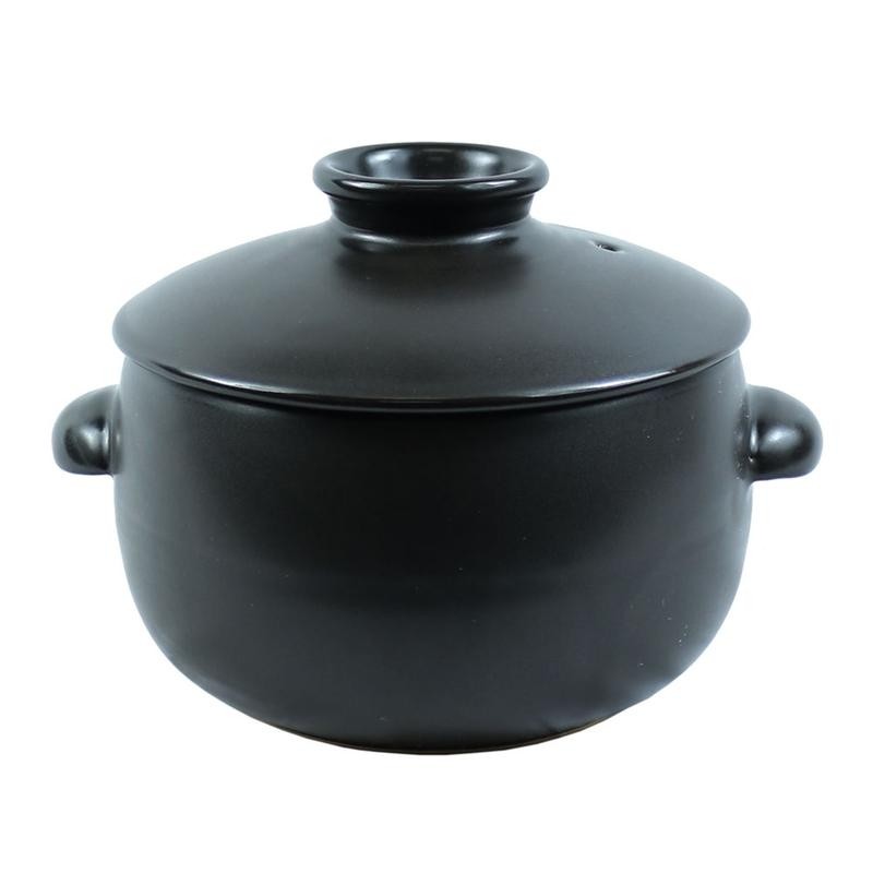 Korean traditional ceramic rice cooker with lid 1