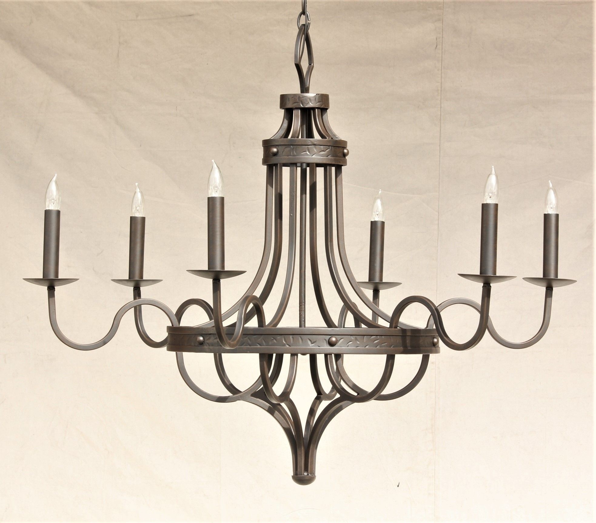 Lights of tuscany 1093 6 tuscan style chandelier 1