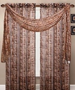 Luxury leopard skin animal print sheer curtain african