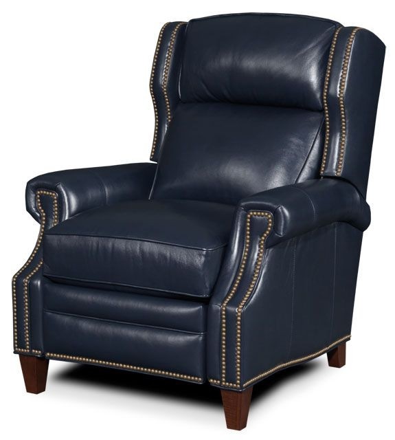 Navy blue leather recliner perfect leather recliners
