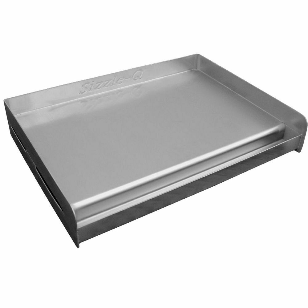 New sizzle q outdoor stainless steel griddle cook plate