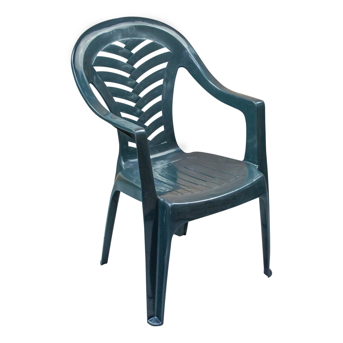 adams mfg corp hunter green resin stackable patio dining chair