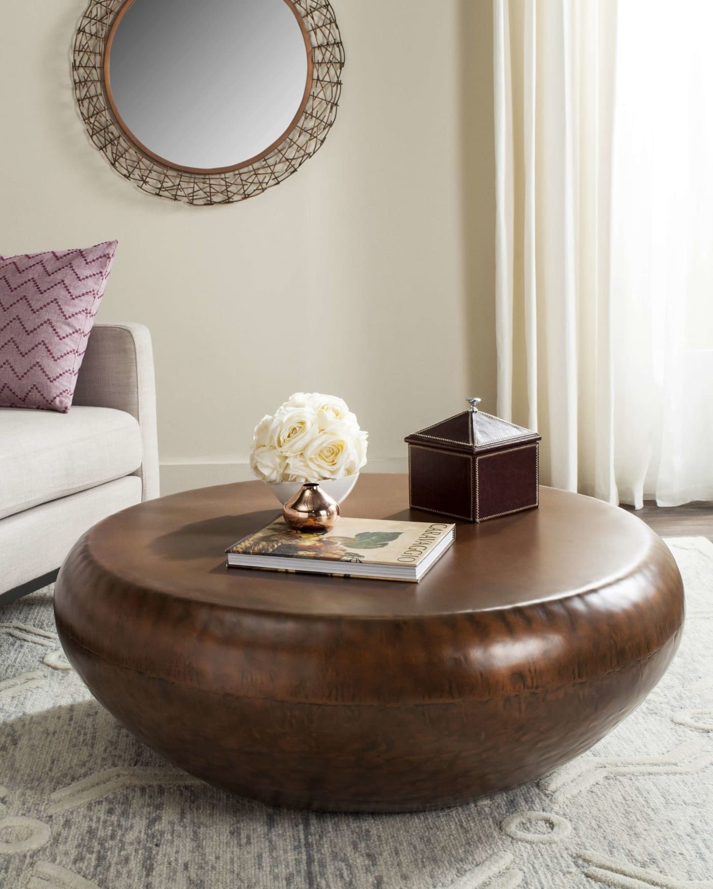 Safavieh patience copper coffee table reviews