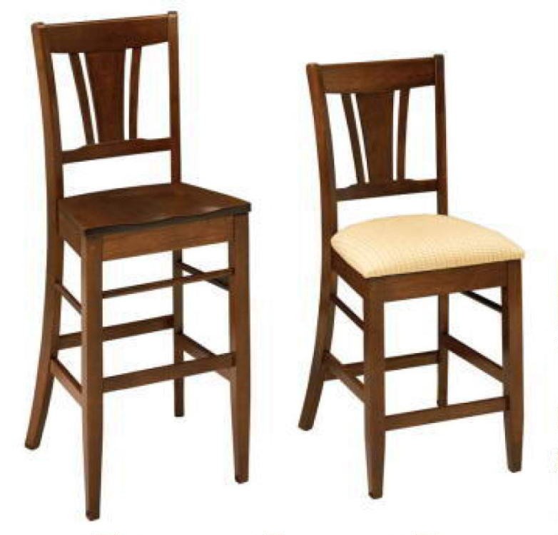 Solid wood metro bar stool costa rican furniture