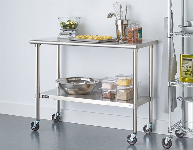 Stainless steel kitchen island the pros cons