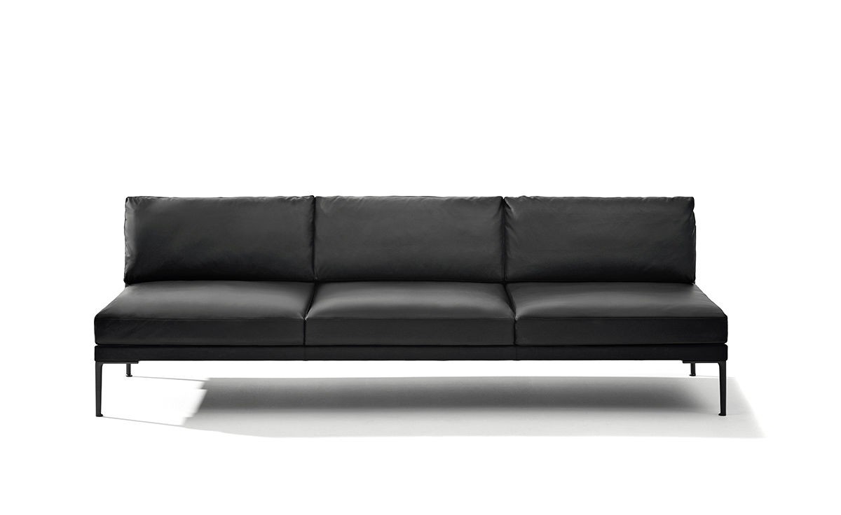 Steeve three seat sofa without arms