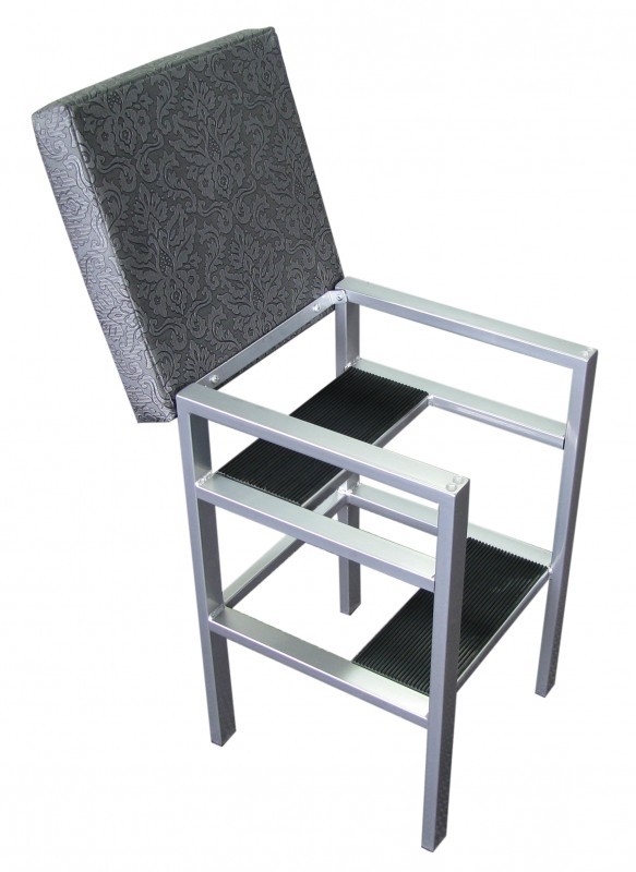 Tempo step stool chairs seating bar stools metalon