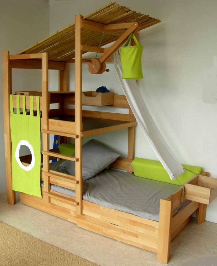 Tent bunk bed with slide los angeles 2021