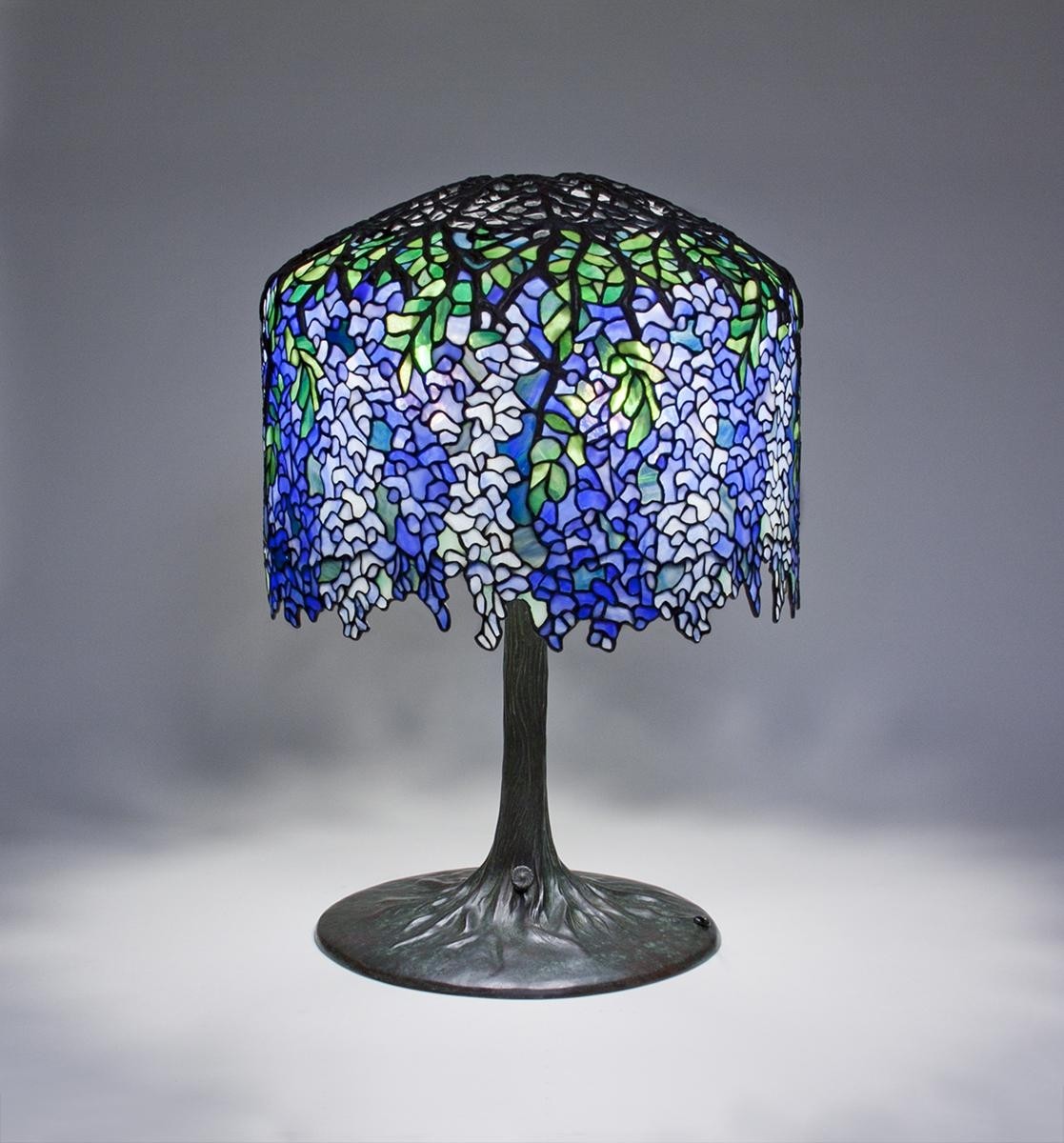 Tiffany studios wisteria table lamp tiffany studios