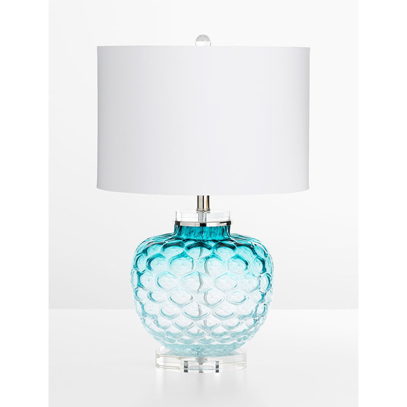 Under the sea glass table lamp shades of light