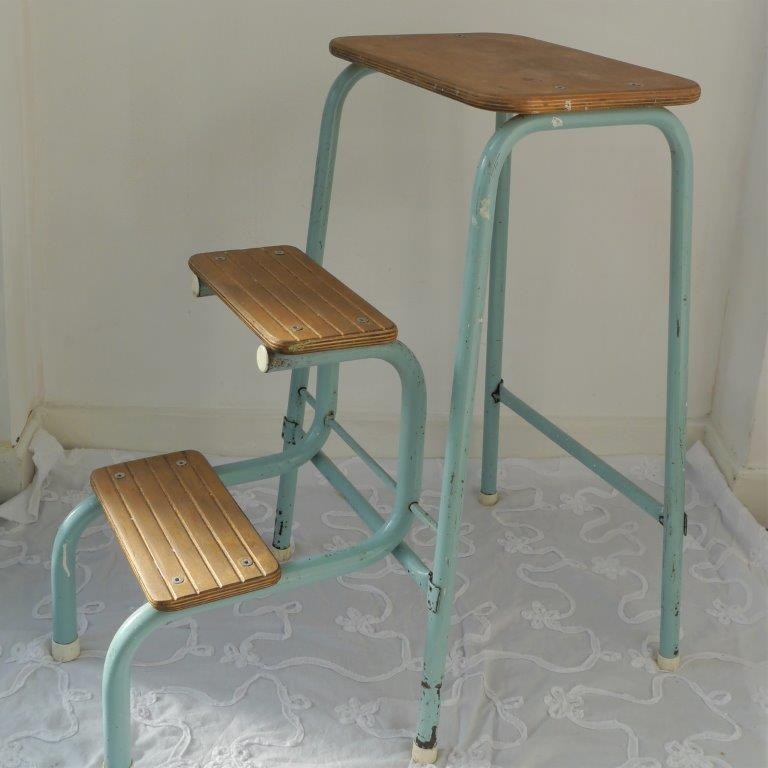 Vintage folding step stool mr g loves miss b vintage