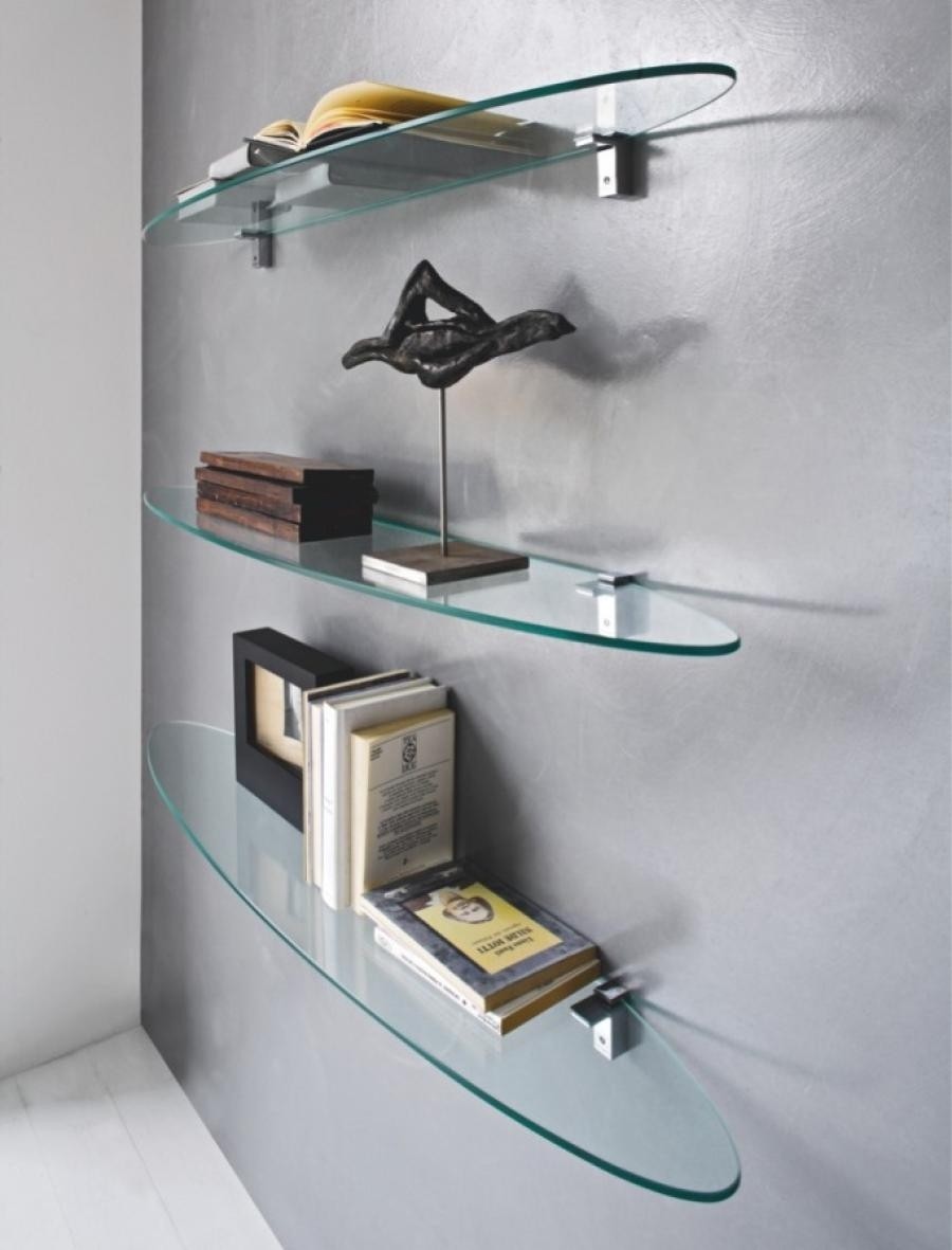 12 photo of glass shelves for living room 2