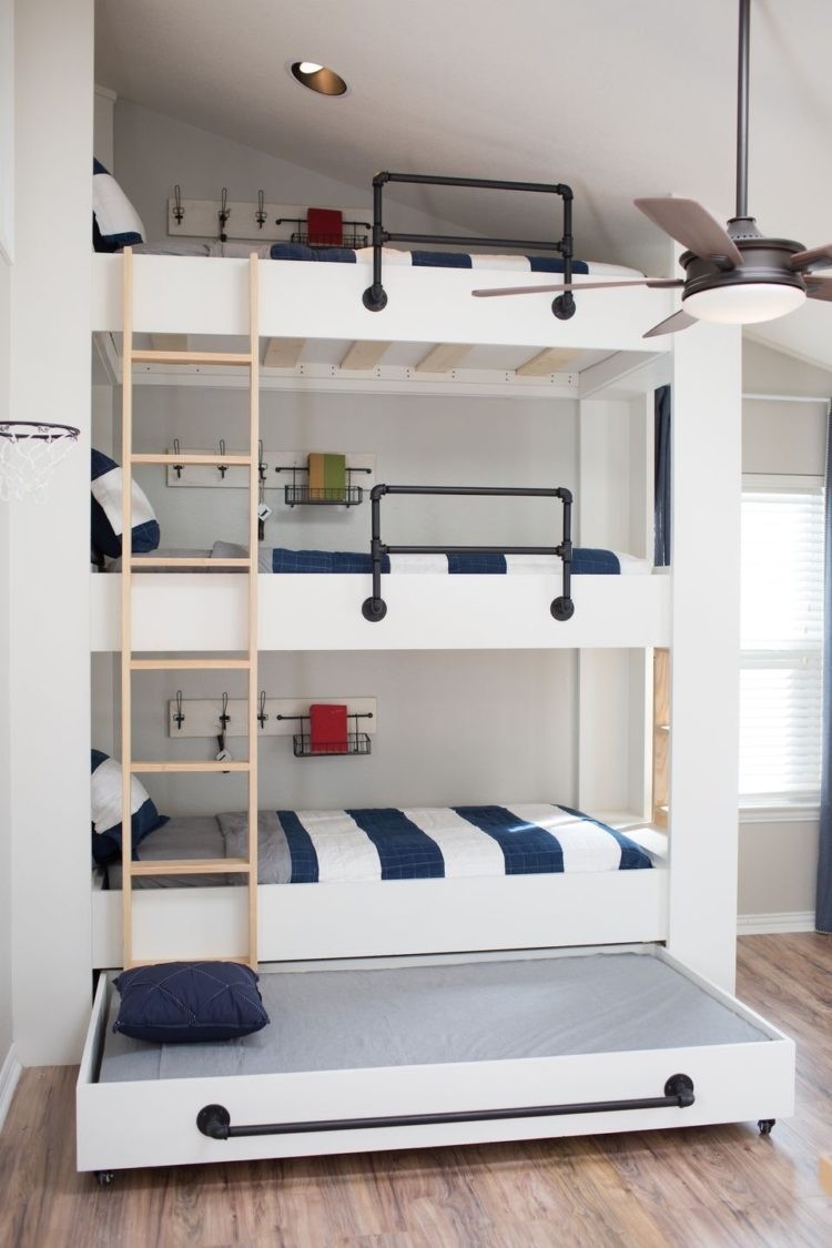 50 cozy triple bunk bed your kids have been dreaming