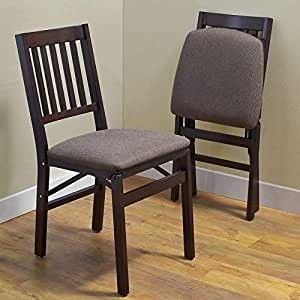 Amazon com stakmore solid wood folding chair 2 pack