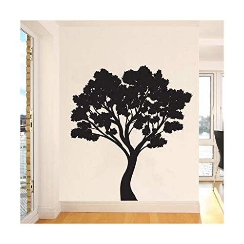 Amazon com tree wall decal design one 48 wide x