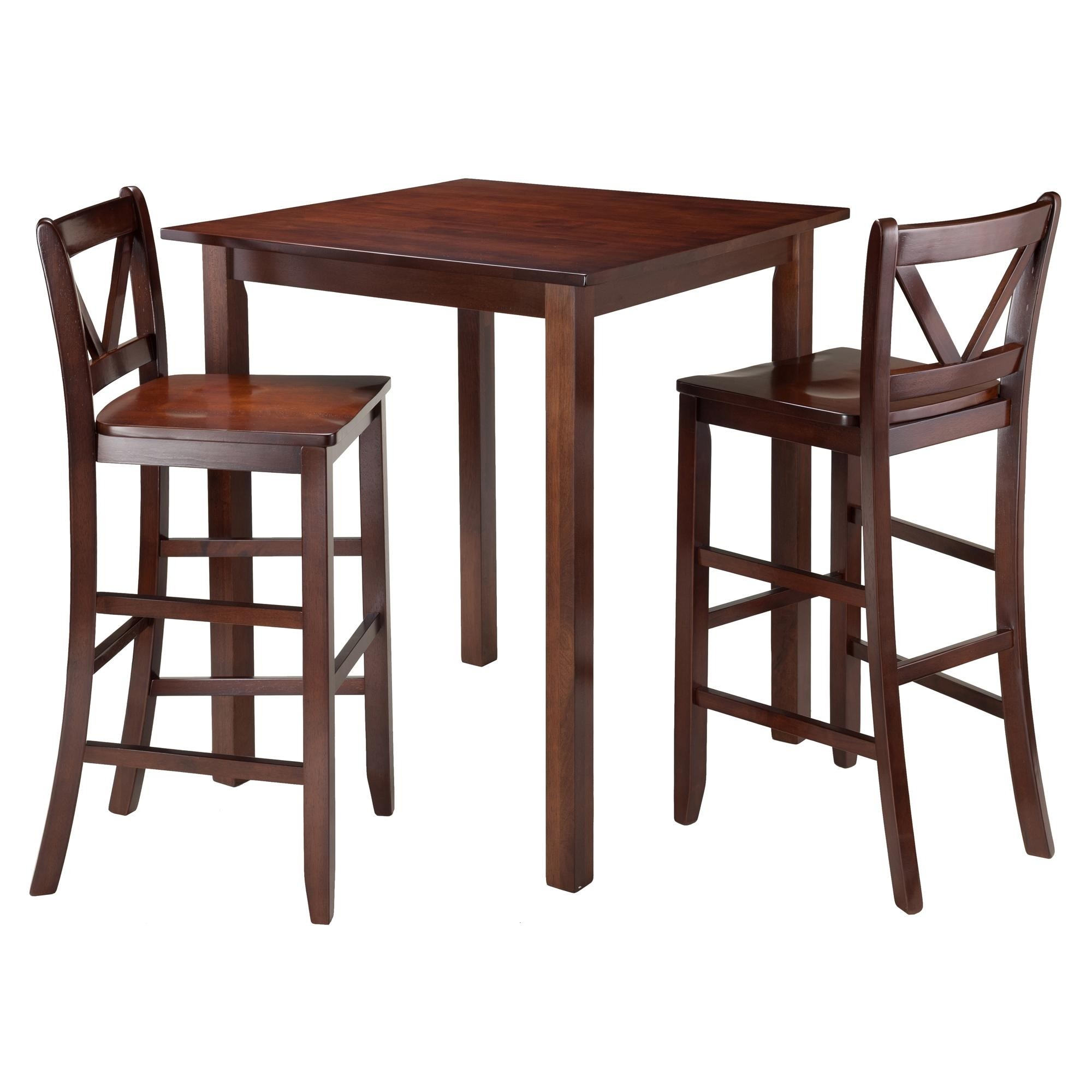 Amazon com winsome 3 piece parkland high table with 2
