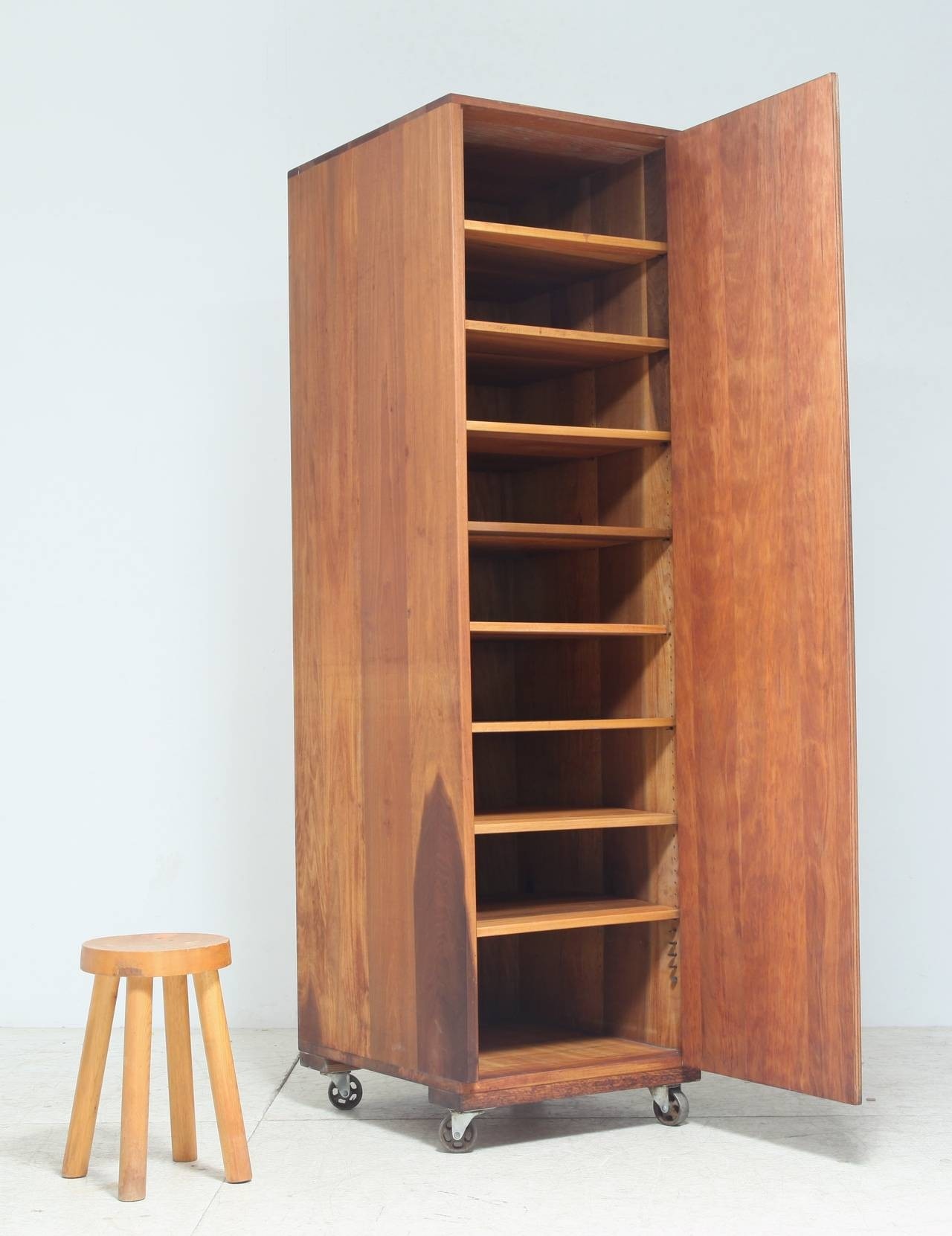 Arden riddle high cupboard on wheels for sale at 1stdibs