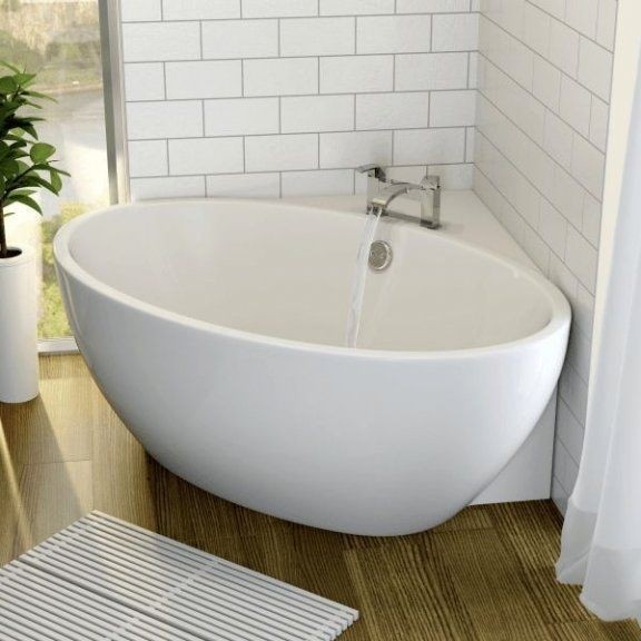 Bathtubs idea corner soaker tub 48 freestanding with 1