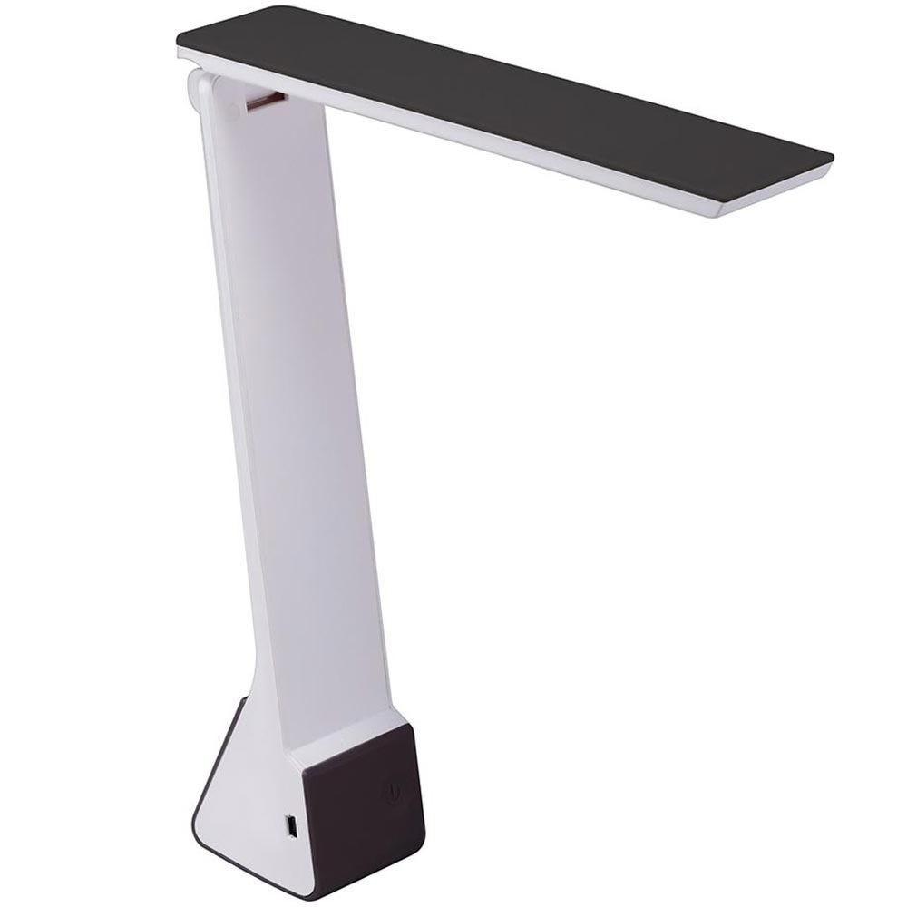 Battery operated desk lamp black bostitch office