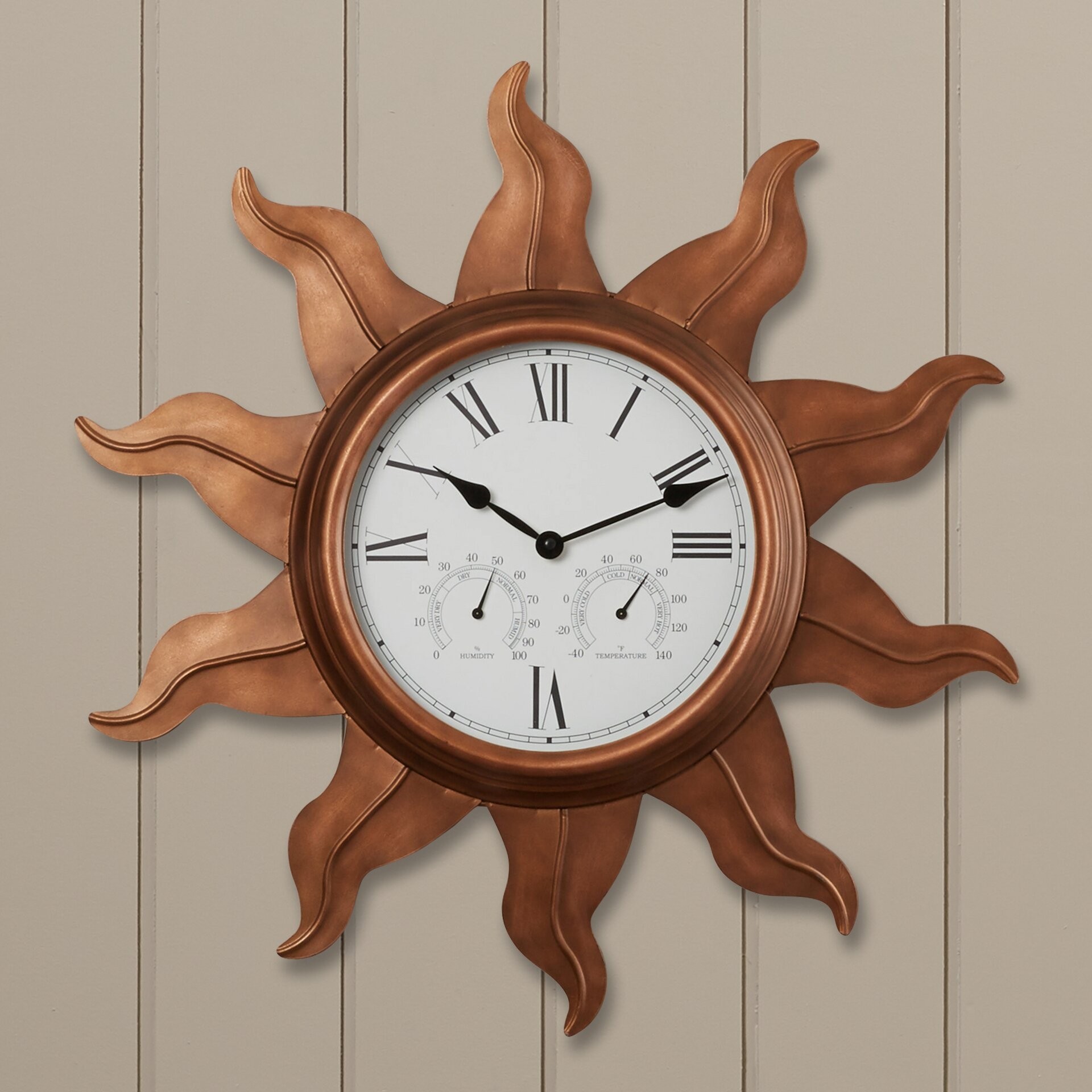 Beachcrest home manasota 24 indoor outdoor wall clock
