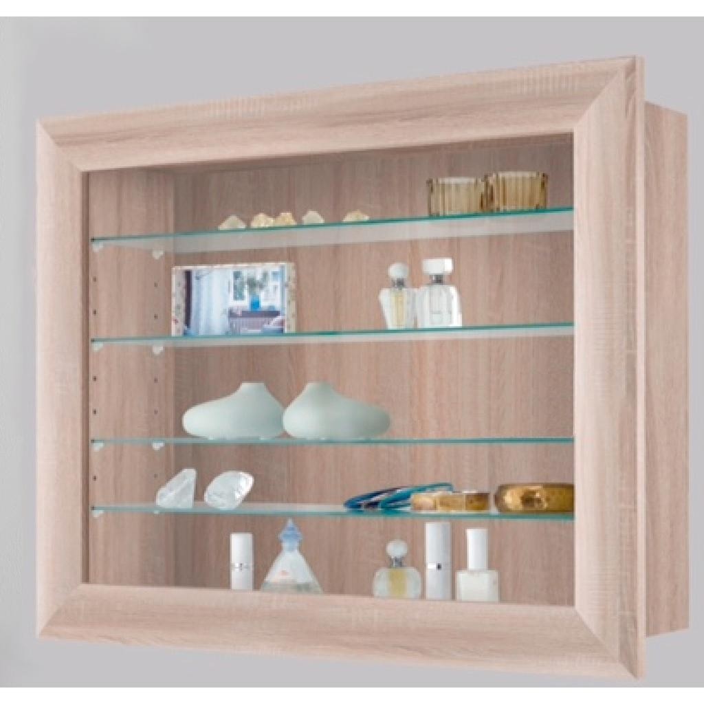 Bora 10 wall mounted display cabinet shelving ideal for