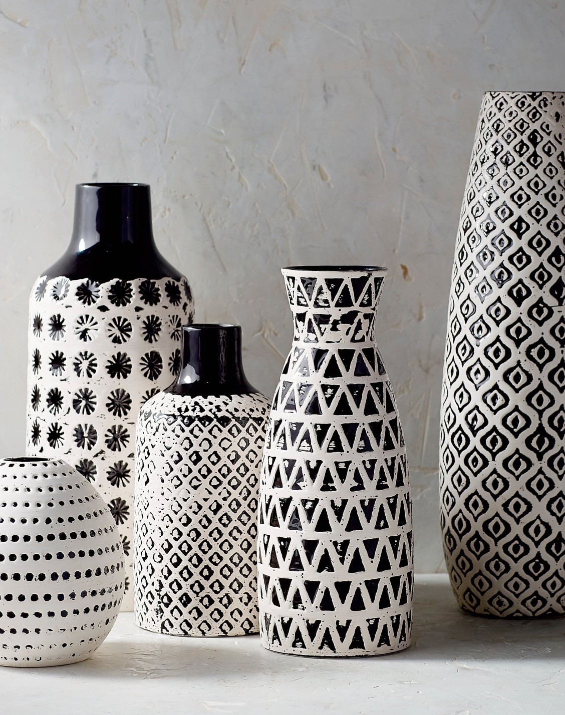 Chiara ceramic vase collection frontgate white vase