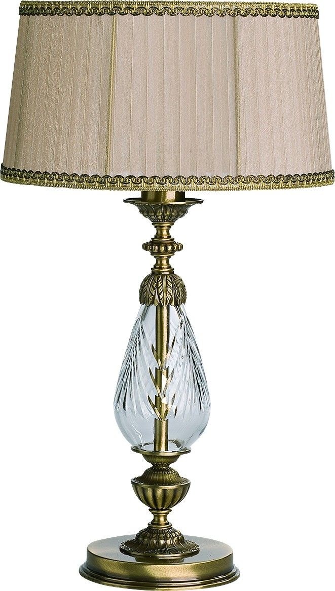 Crystal table lamp fontana with swarovski crystals in 2020